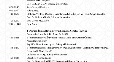 Sakarya Üniversitesinde İş İnsanlarının Karşılaştığı Güncel Fıkhi Problemler Çalıştayı Düzenleniyor