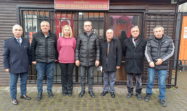 Devalı Yönetim Adapazarı Ozanlar Muhtarını Ziyaret Etti.