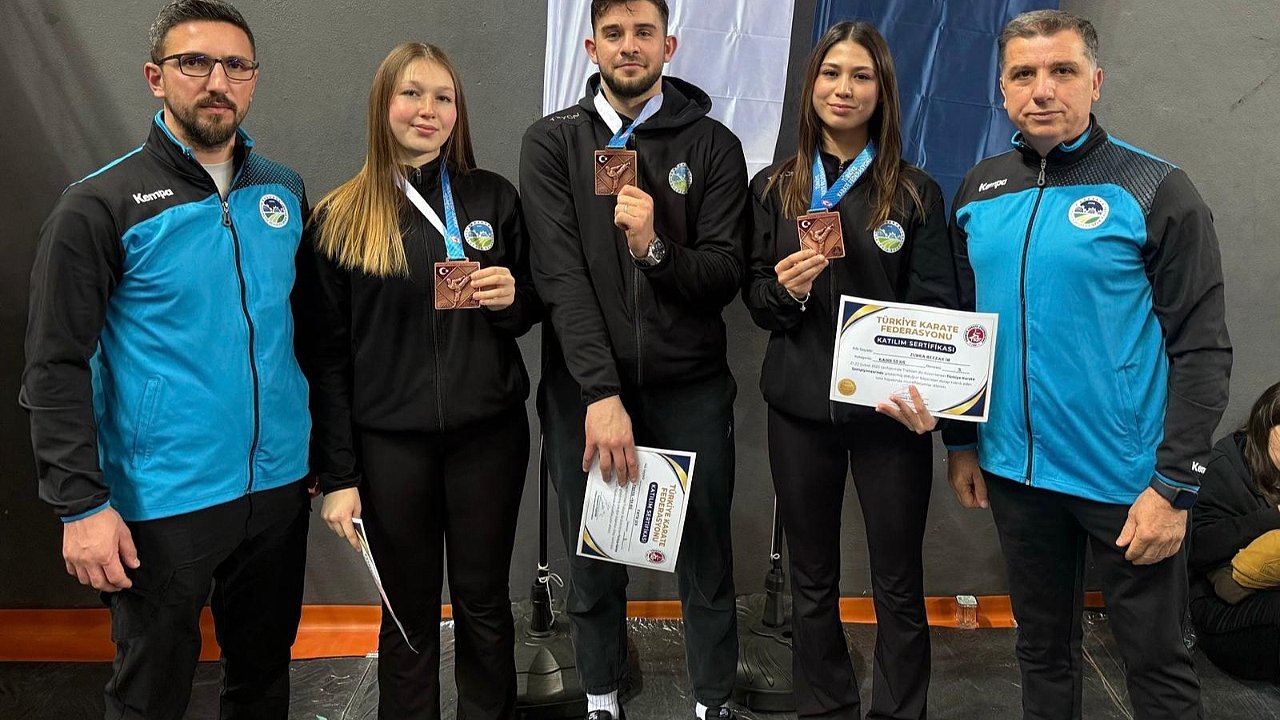 Trabzon’dan dönen Büyükşehir sporcuları Milli Takım biletini aldı