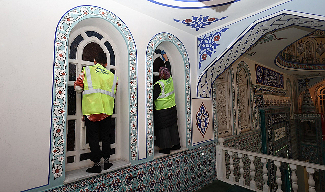 Camiler Ramazan’a Hazırlandı.