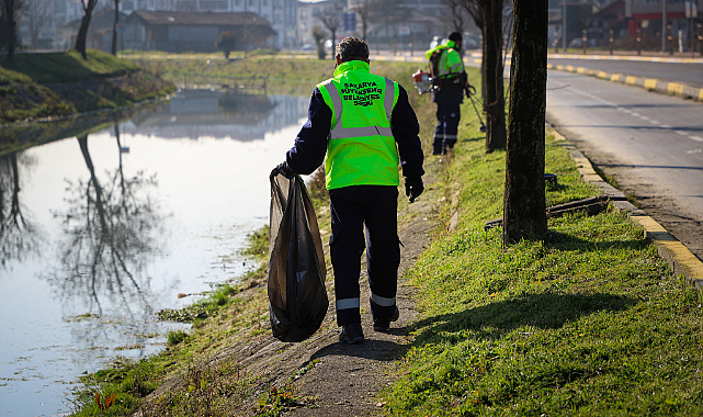 Çark Deresi’nde bahar temizliği başladı