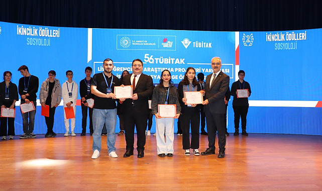 Liselilerden Tübitak'ta 4 Derece