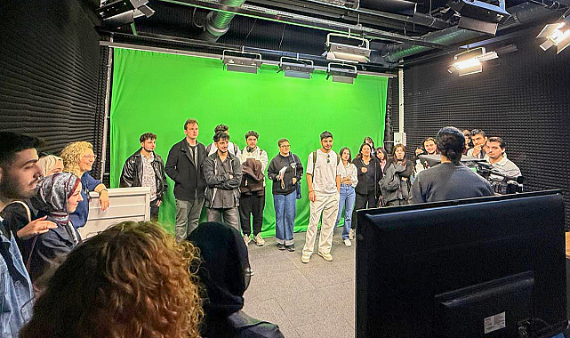 Derslerini SUBÜ Stüdyoları’nda işlediler