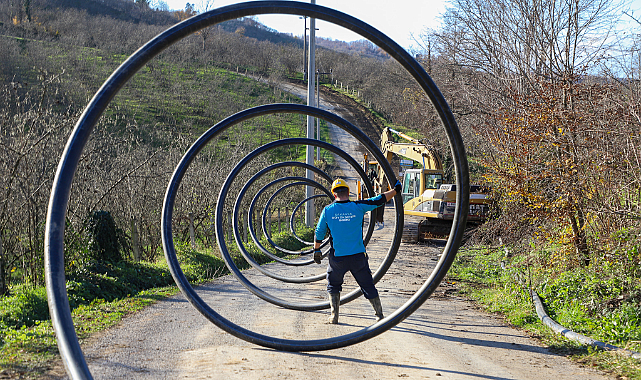Kolektör hattı ve 3 ilçenin altyapısı için ilk adım