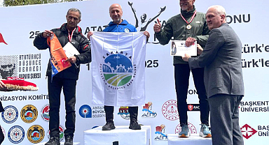 Sakarya Büyükşehir başarılı atleti Ali Turan Alanya’da zirveye yükseldi