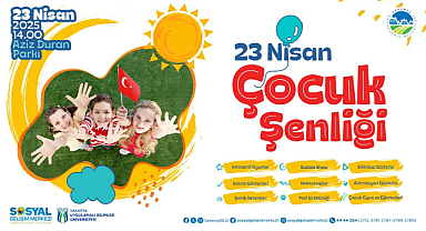 Sakarya Büyükşehir’den çocuklara 23 Nisan şenliği: Aziz Duran Parkı’na davet var