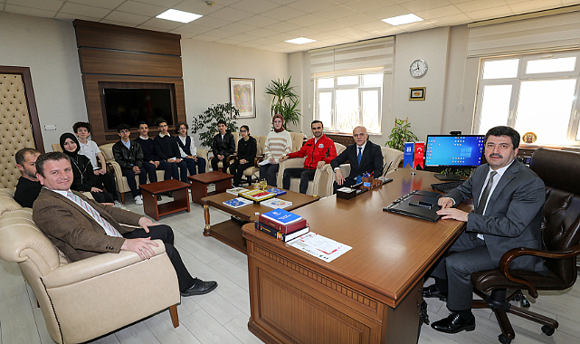 SUBÜ Cevat Ayhan Fen Lisesi öğrencilerini ağırladı